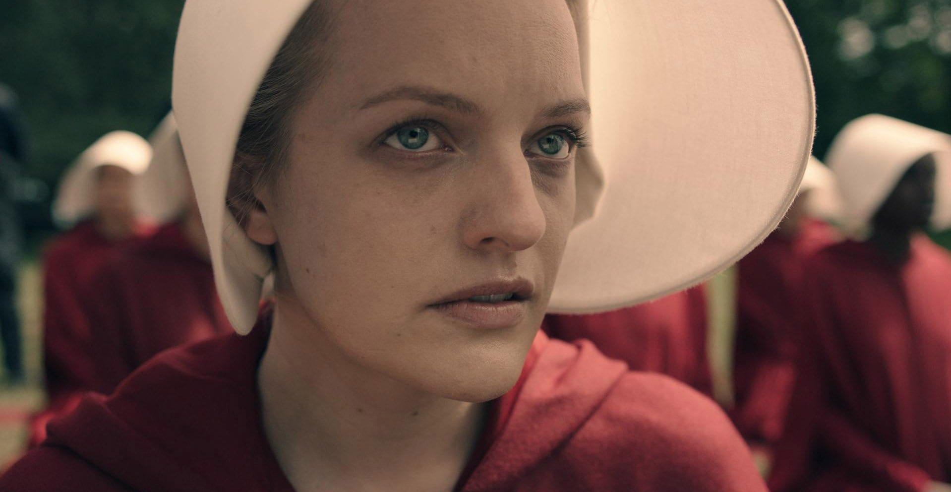 'The Handmaid's Tale' is set in a society ruled by a fundamentalist regime in which the few remaining fertile women are forced into sexual servitude.