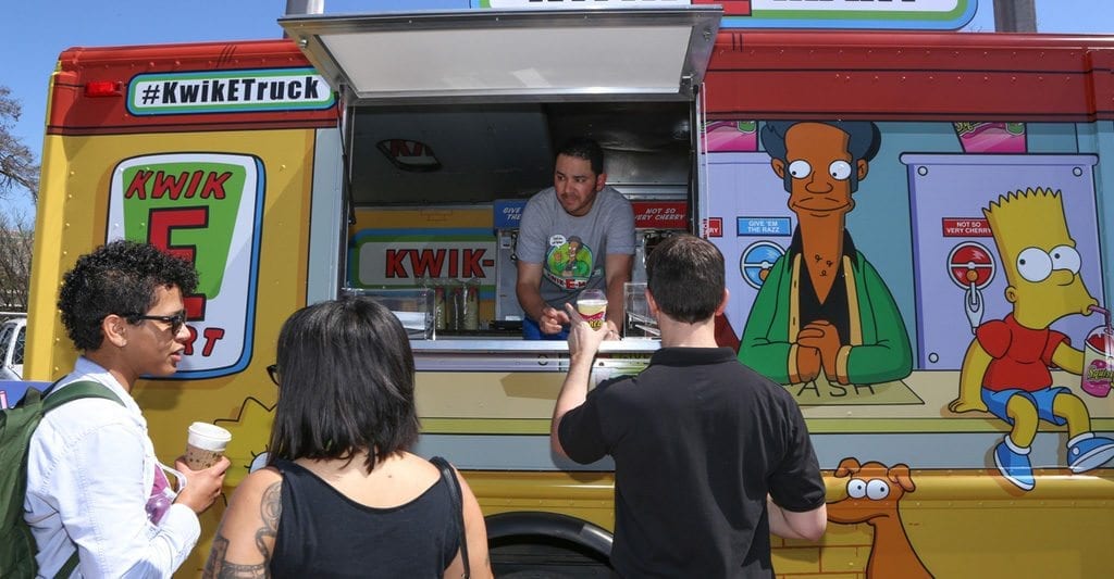 Fox brings mobile Kwik-E-Mart from 'The Simpsons' to SXSW