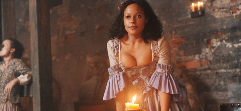 Rosalind Eleazar in Hulu's 'Harlots'