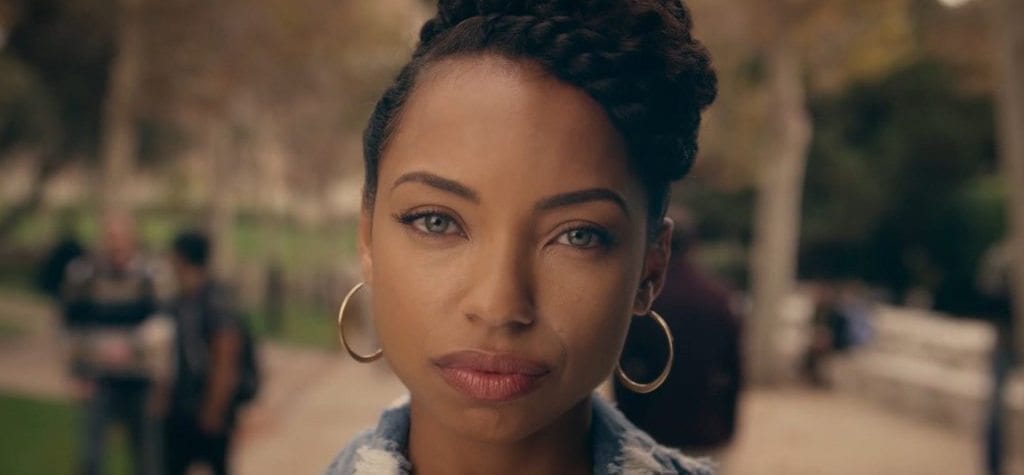Logan Browning in 'Dear White People'