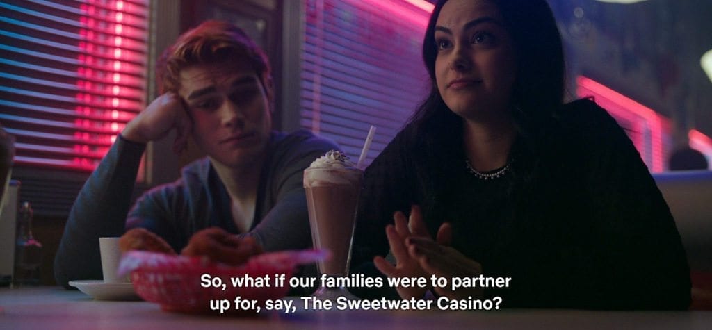 The Sweetwater Casino in 'Riverdale'