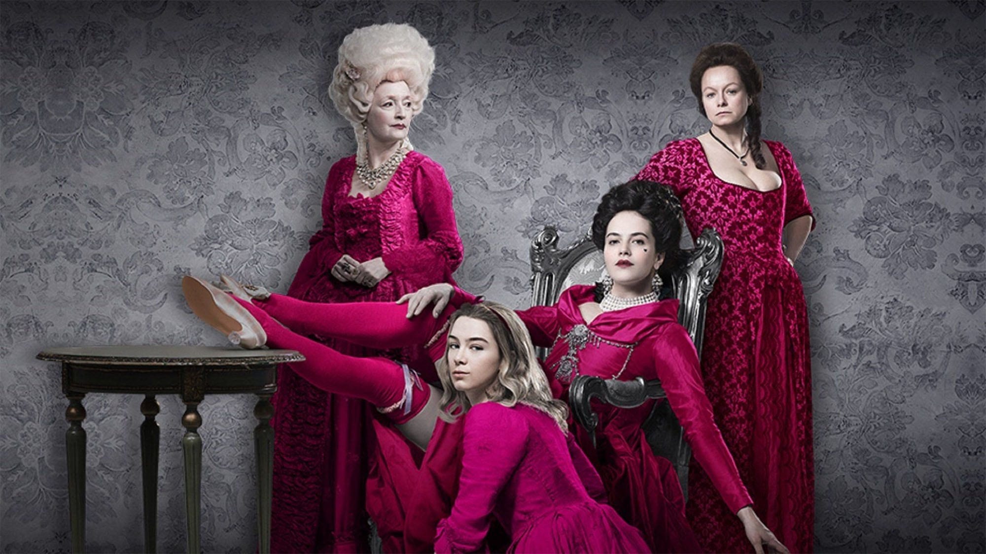 When madam Margaret's daughter Charlotte goes to arch-rival bawd Lydia Quigley, their deep-set rivalry is taken to a dangerous new level in 'Harlots'.