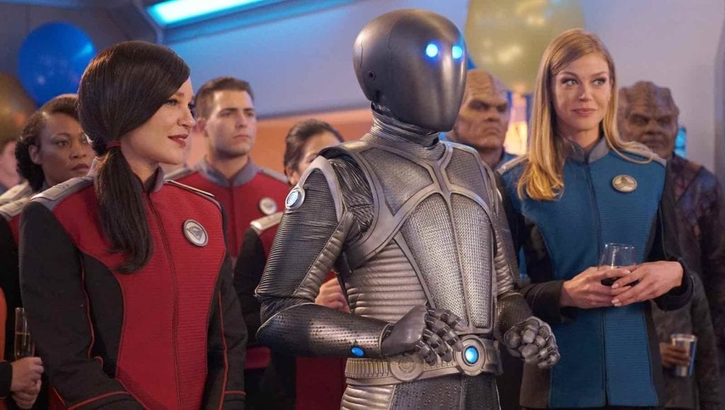 star trek characters in the orville