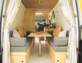 We take a look at adventurous campers who’ve gone above and beyond pimping their vans and created travelling homes that stay within legal boundaries.