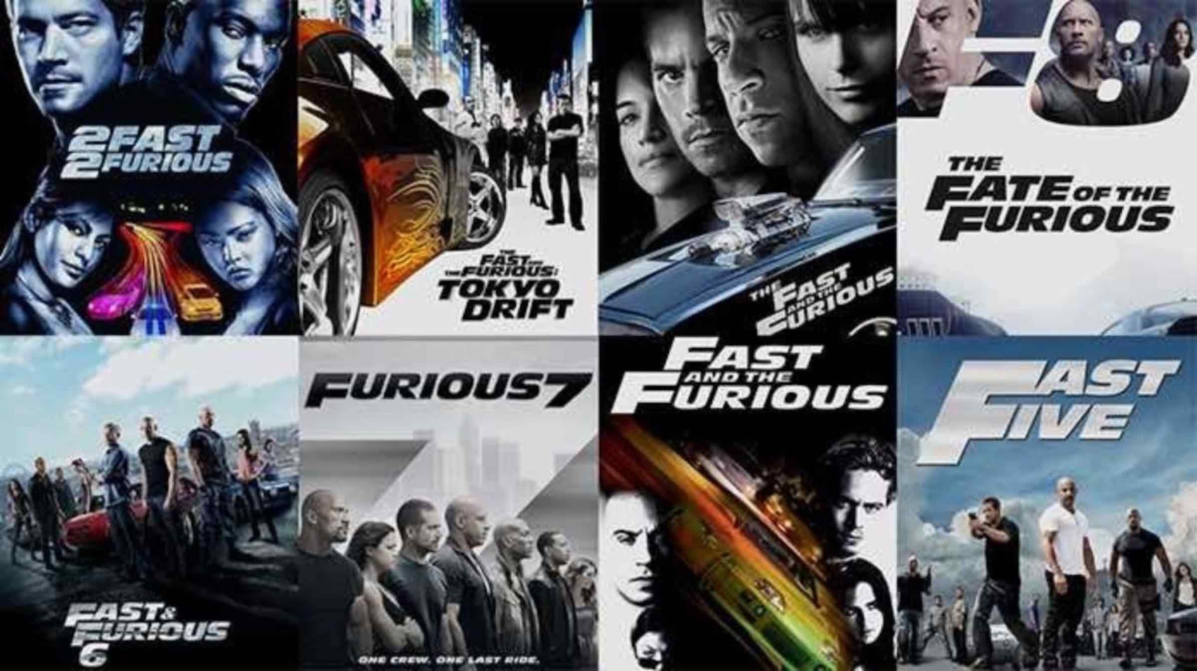 all the the fast and the furious movies