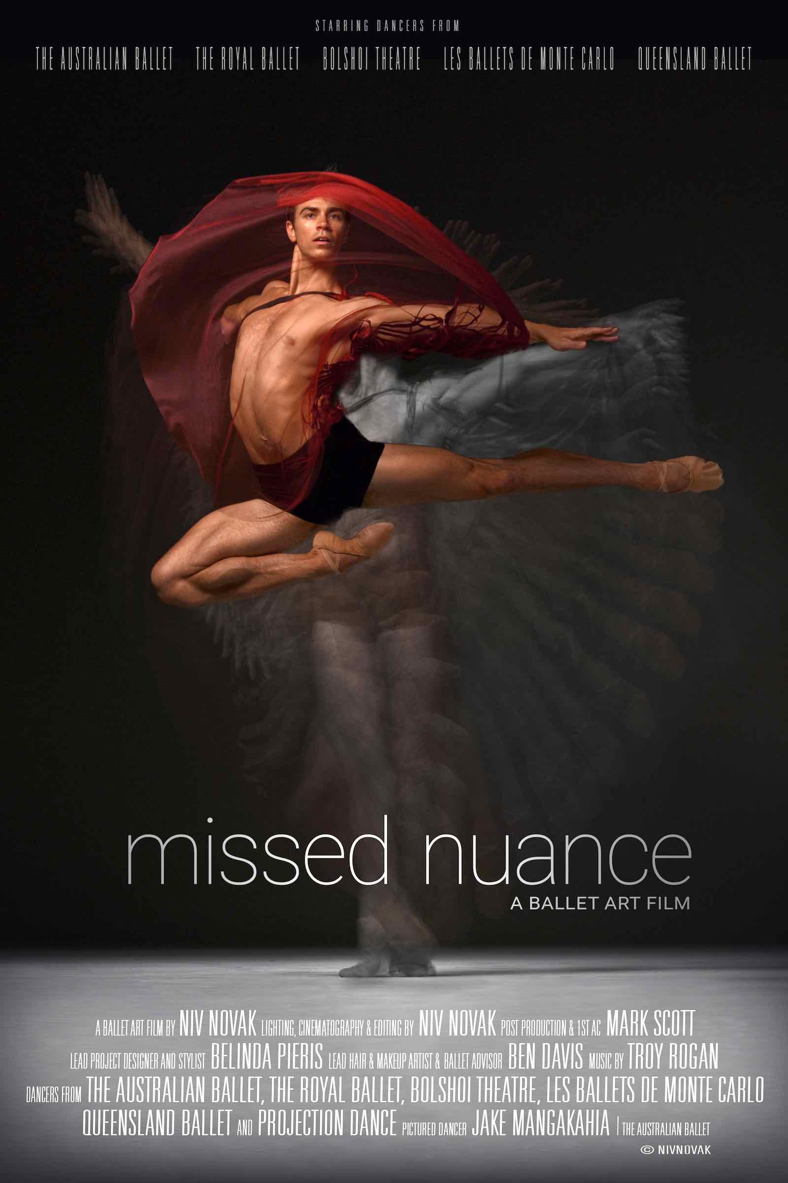 Niv Novak's 'Missed Nuance' is a breathtaking study of movement and fabric, and the role fashion plays in elevating the artistry of dance.