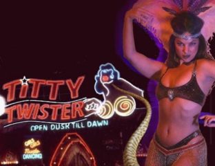 Acrobats, lounge singers, burlesque performers & snake dancers transform Club Bahia into the iconic bar in 'From Dusk till Dawn'. Tarantina is back!