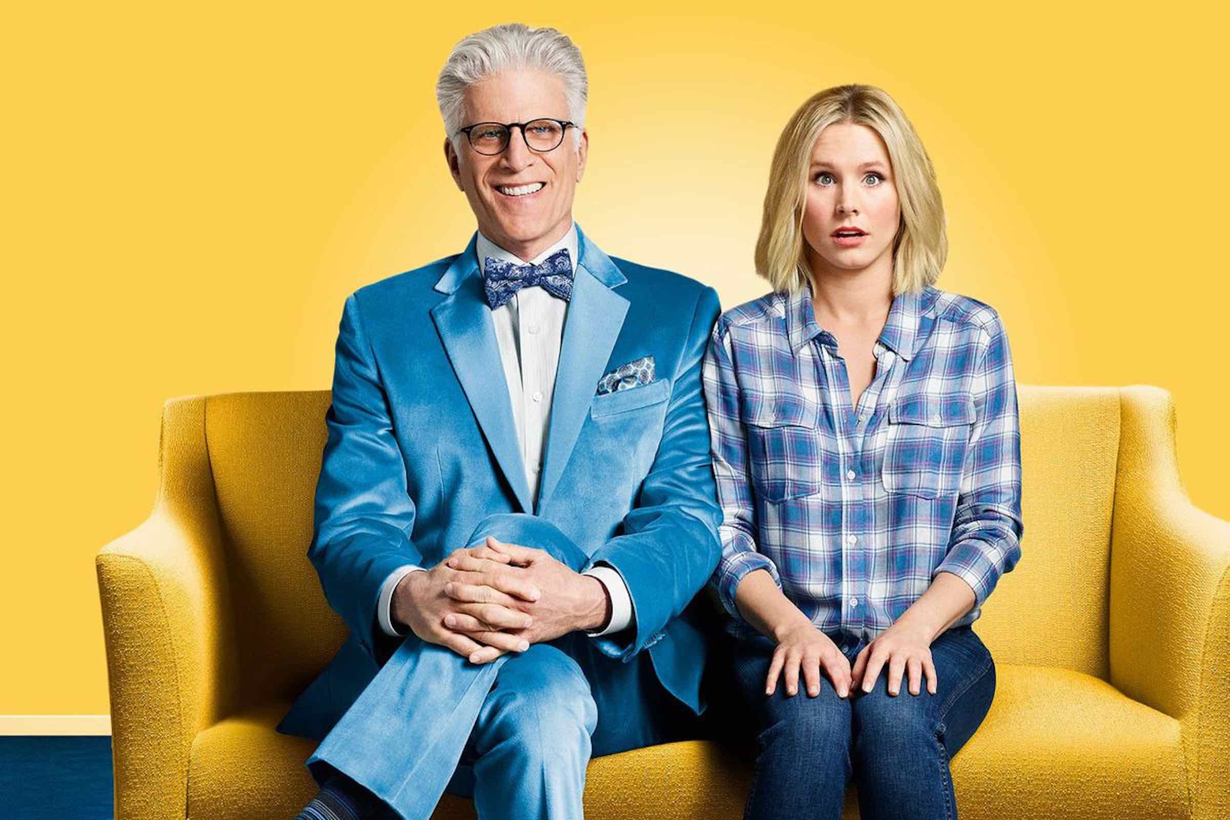 Хорошее место отзывы. The good place Series. В лучшем мире 1 сезон 1 серия. Хорошее место сериал арт. В Светлом мире сериал.