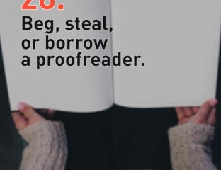 How can you proofread your own screenplay? We’ve primed some advice on how to proofread your own screenwriting work without harassing strangers.