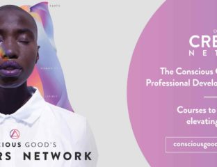 Conscious Good is one of the largest communities of creatives committed to raising consciousness. Find out more about their initiative here.