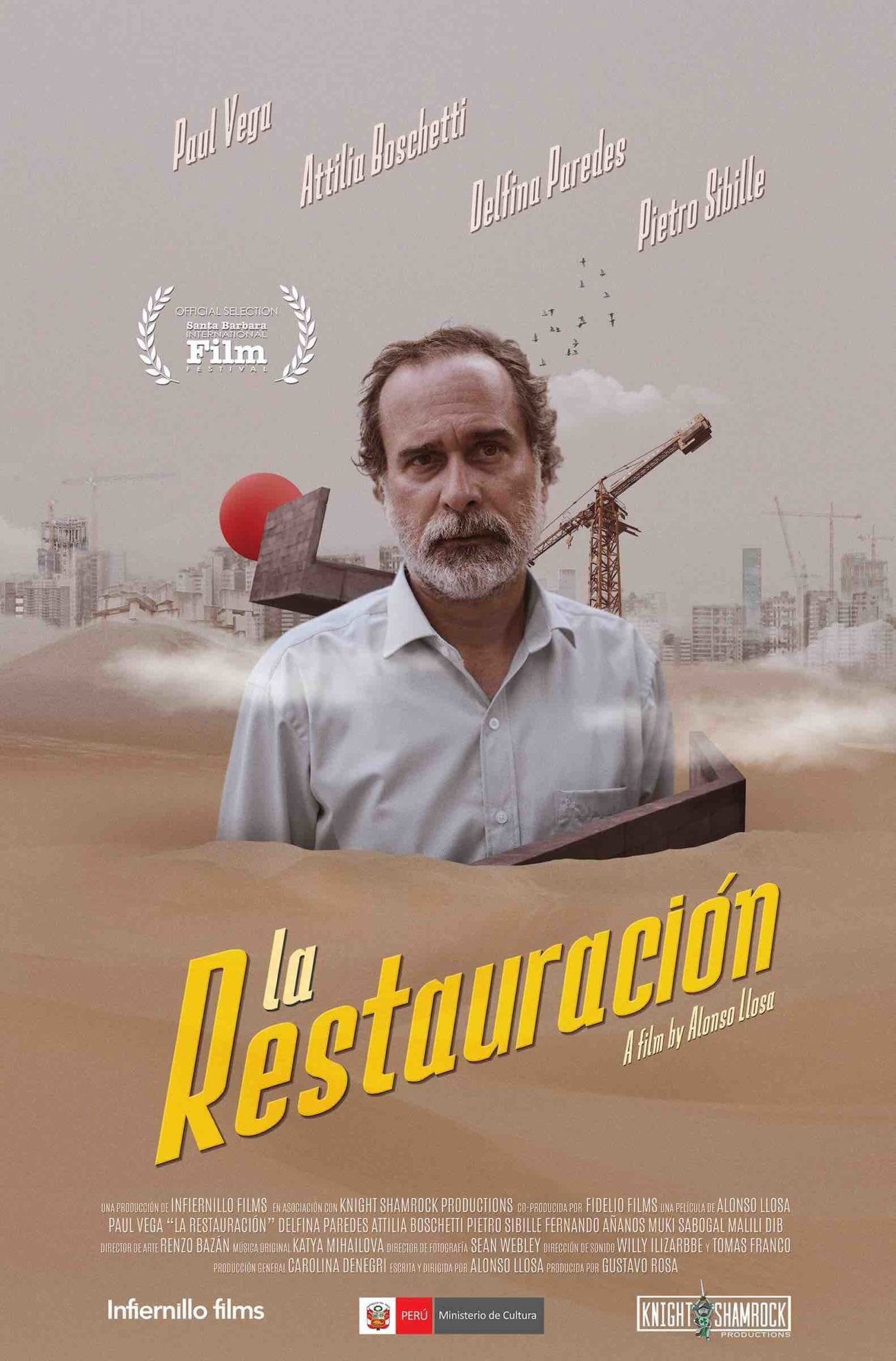 Alonso Llosa will be making his directorial debut at SBIFF this weekend with the world premiere of La Restauración. Here's our interview with Llosa.