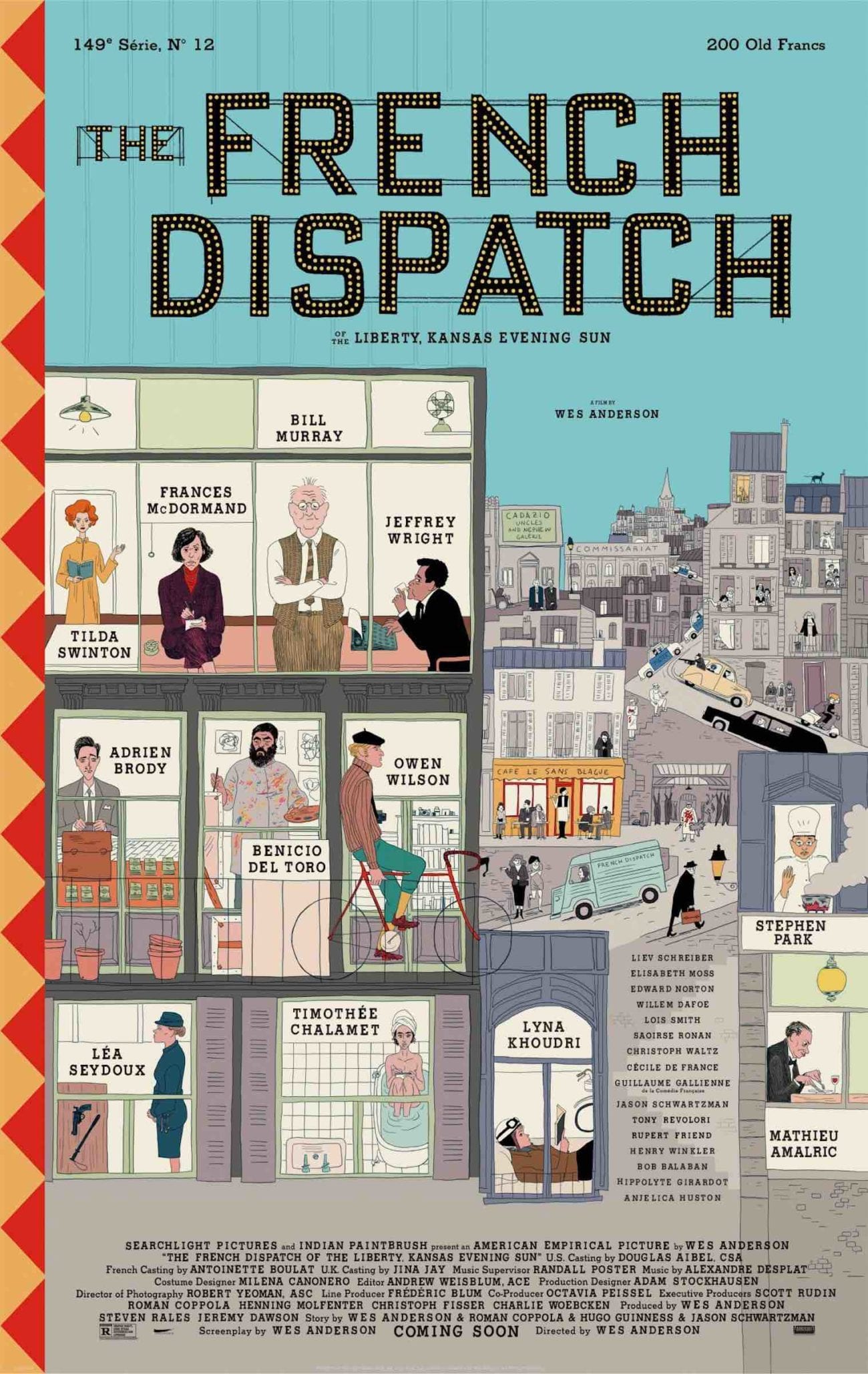 Wes Anderson may have outdone himself once again based on the first trailer for his new film, 'The French Dispatch'. Here's what we know.