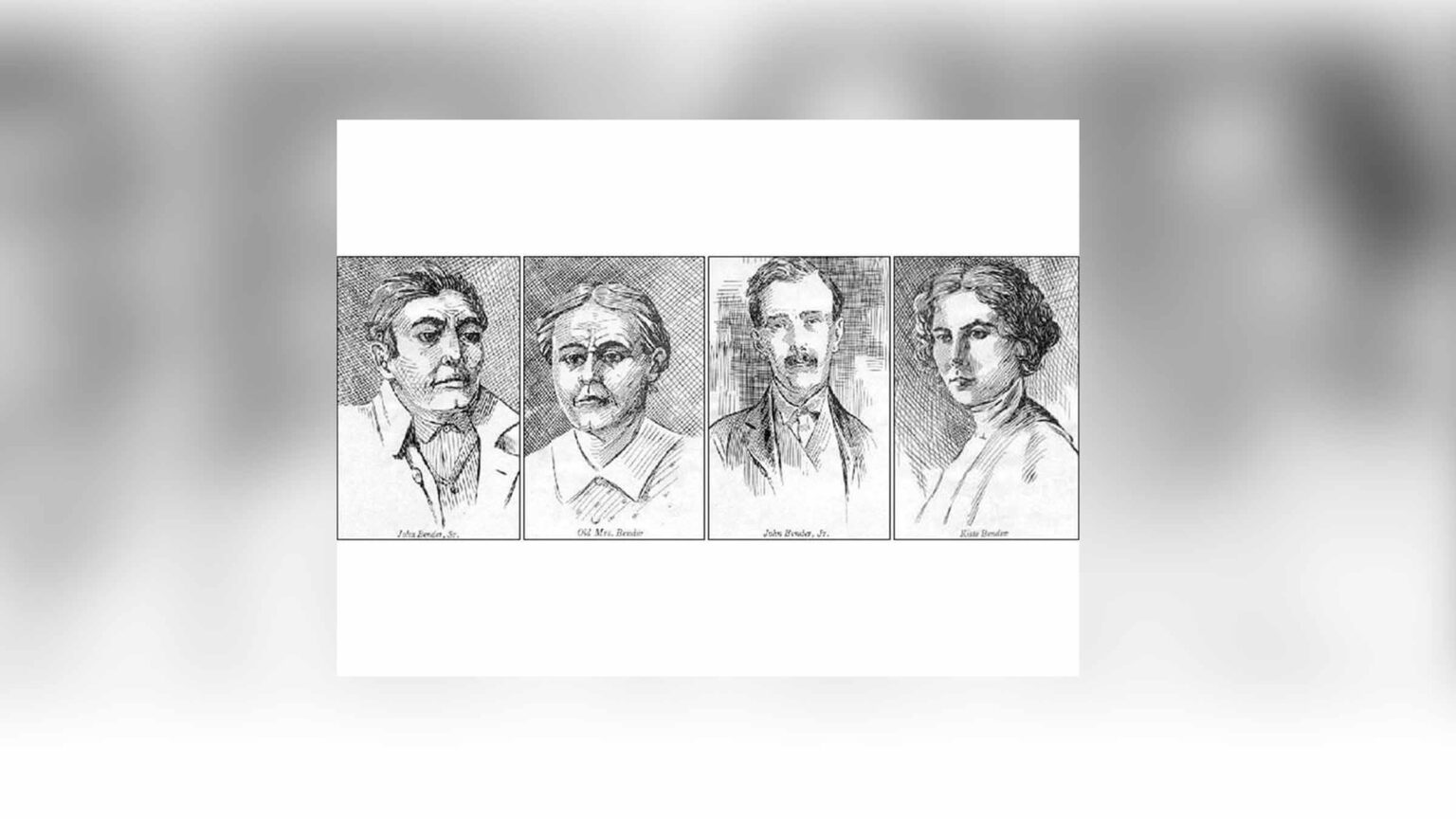 The family that kills together, stays together. At least in the case of the Bloody Benders, a family of killers from 1870's Kansas.