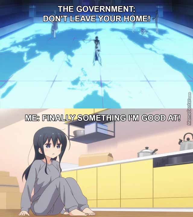 Quarantine In Anime Style All The Best Memes About Social Distancing Film Daily