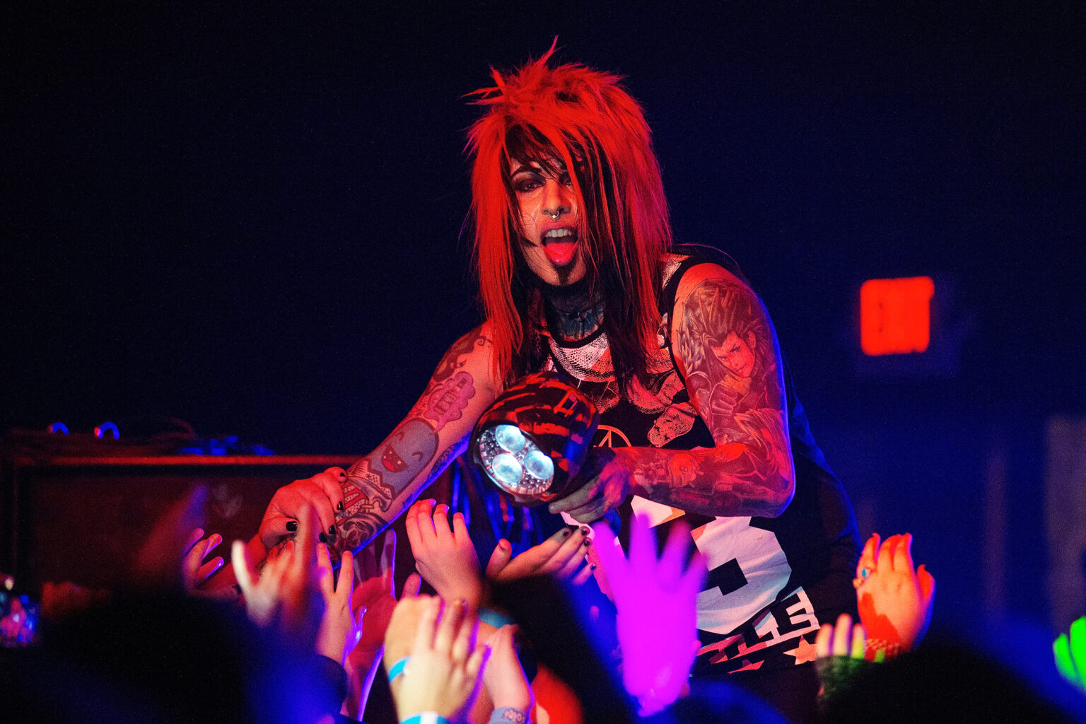Dahvie Vanity, lead singer for the colorful, spiky-haired band Blood on the Dance Floor, is under investigation. Here's everything we know.