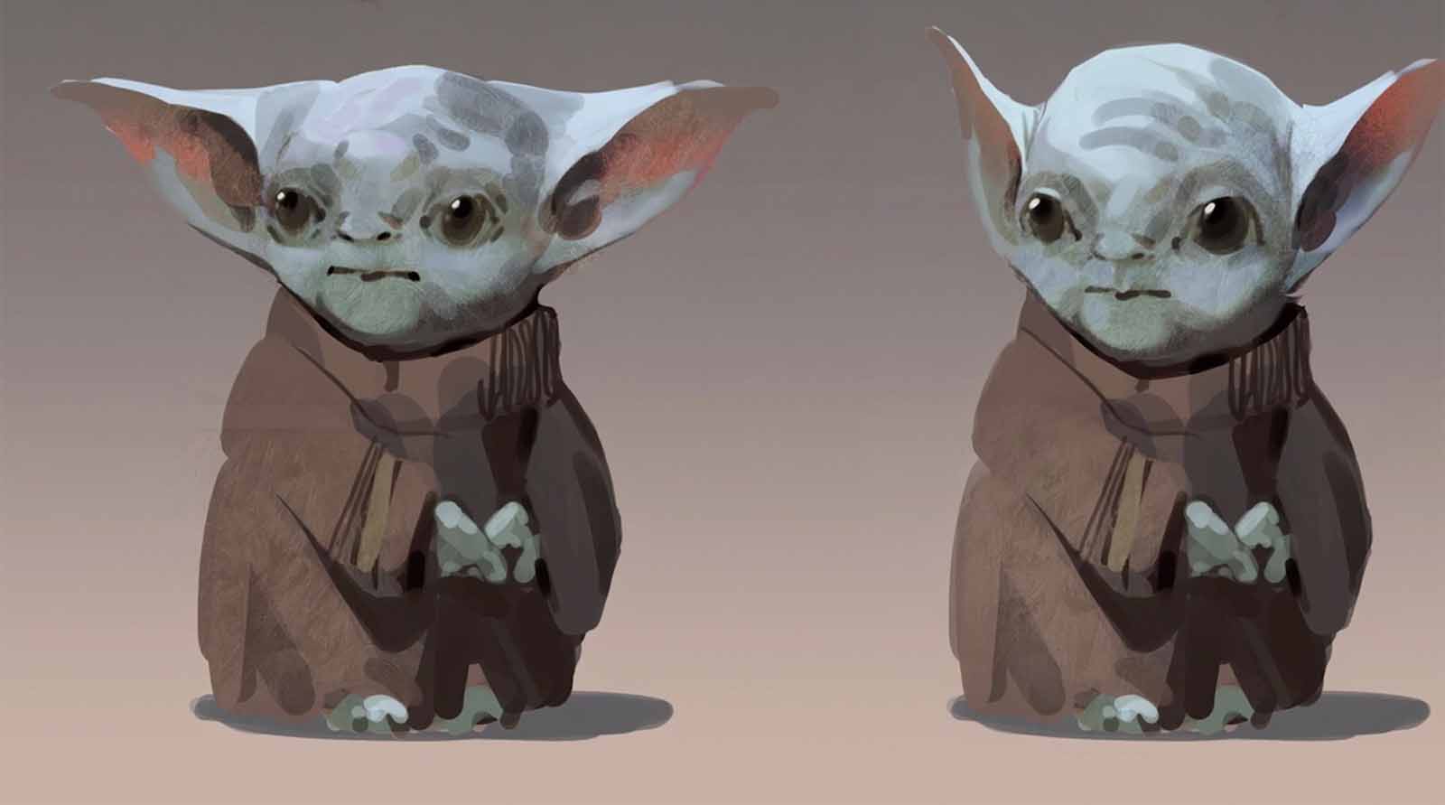 We all fell in love with Baby Yoda during 'The Mandelorian', but would you still love him in his concept drawing form? Check out these early designs.