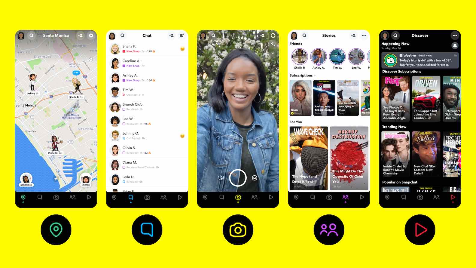 The app Snapchat is trying to hop into the streaming game with the recently announced Snapchat TV. Learn more about their strange programming here.