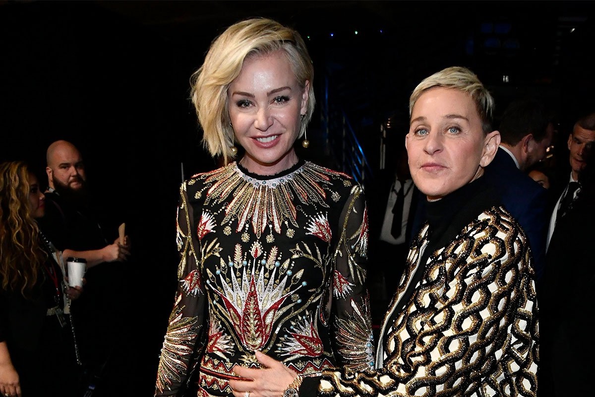 Ellen and Portia DeGeneres: Power couple.
