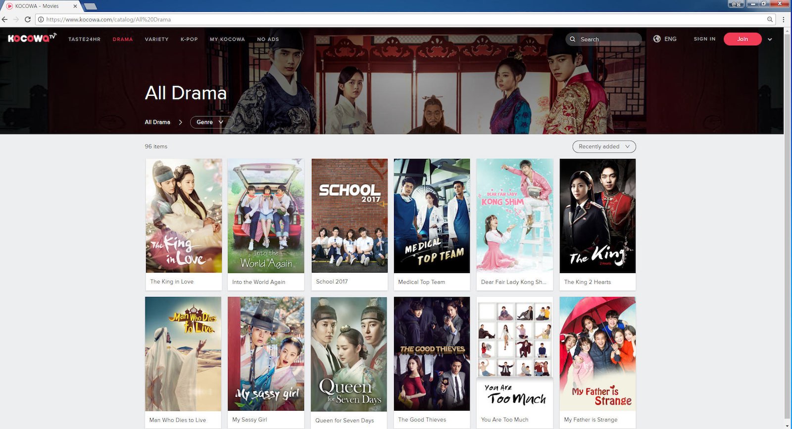 websites for kdrama