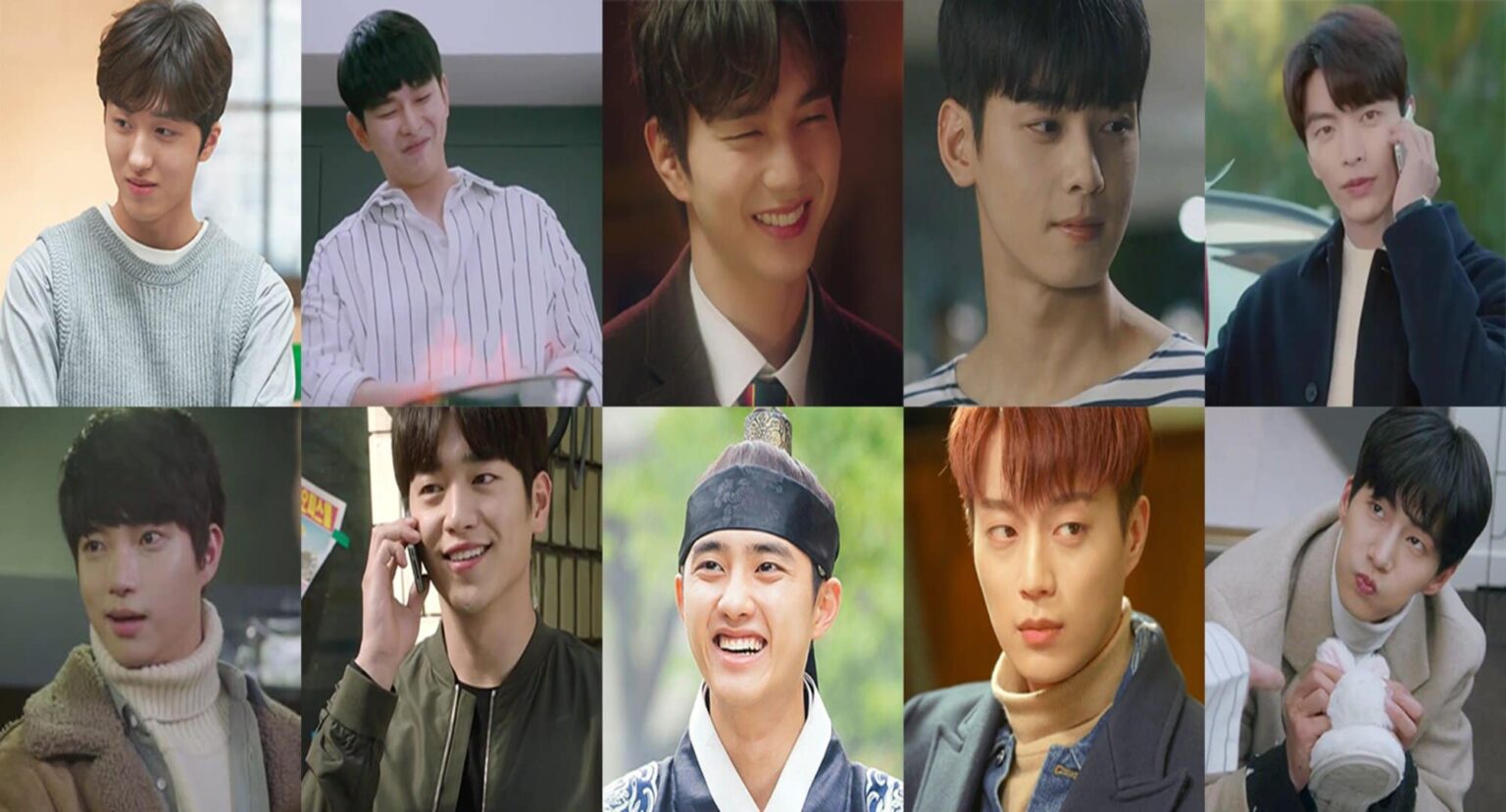 2019 & 2020 saw a surge in the number of people watching Korean dramas. Here's our thirsty black hole of shirtless Korean drama stars.