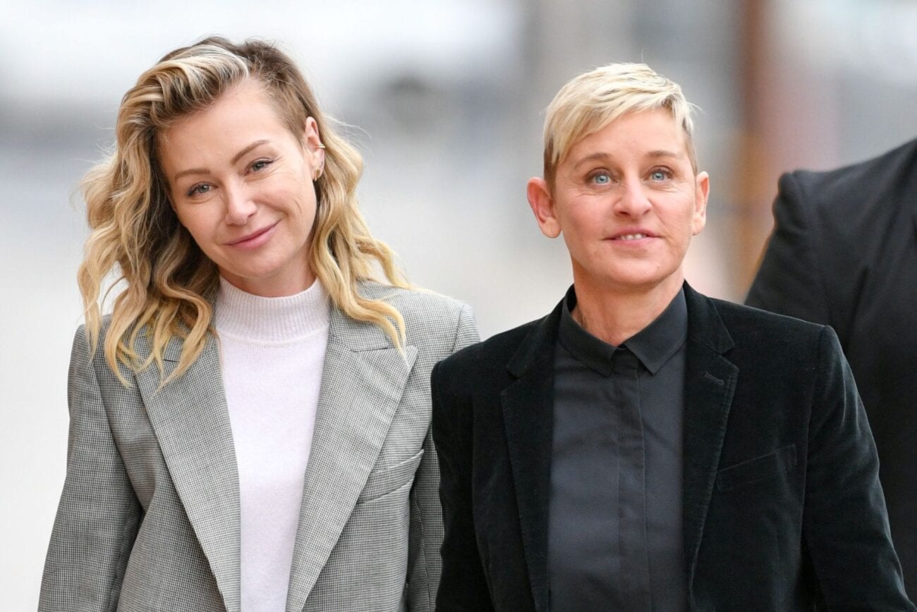 We can’t help but note something else about the glamorous Portia de Rossi. Here's everything we know about her problematic history.