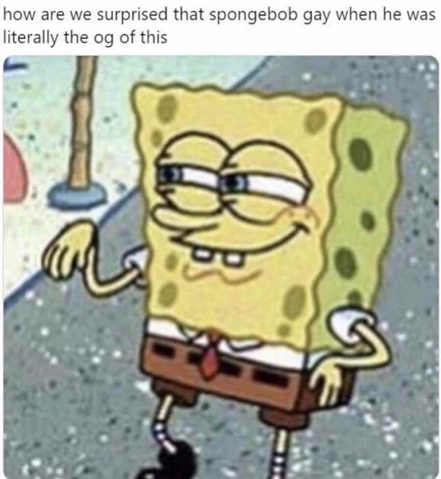 spongebob gay sex memes