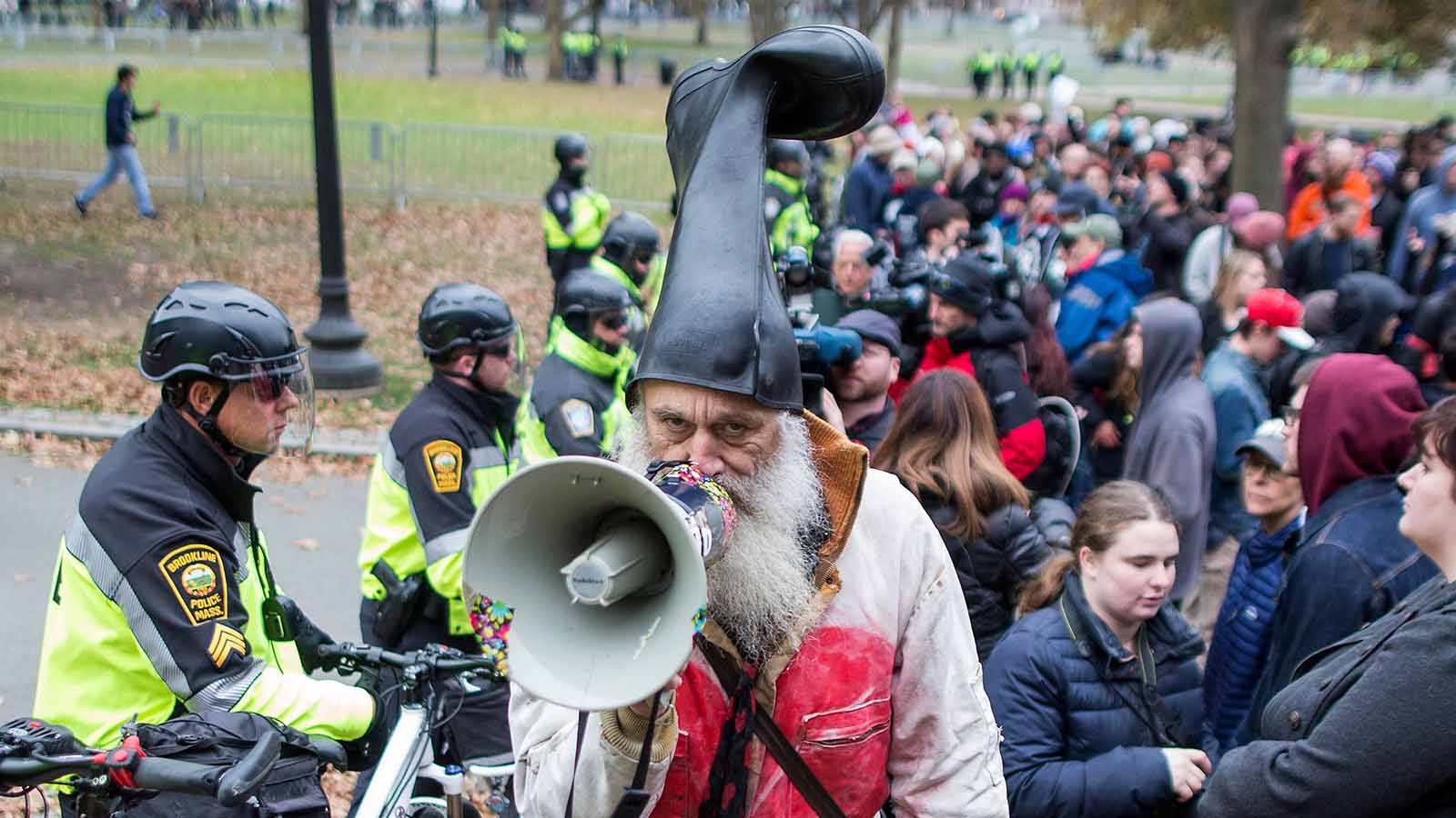 If you think Kanye is a strange candidate, wait until you meet Vermin Supreme, who's run for president every year since 1992.