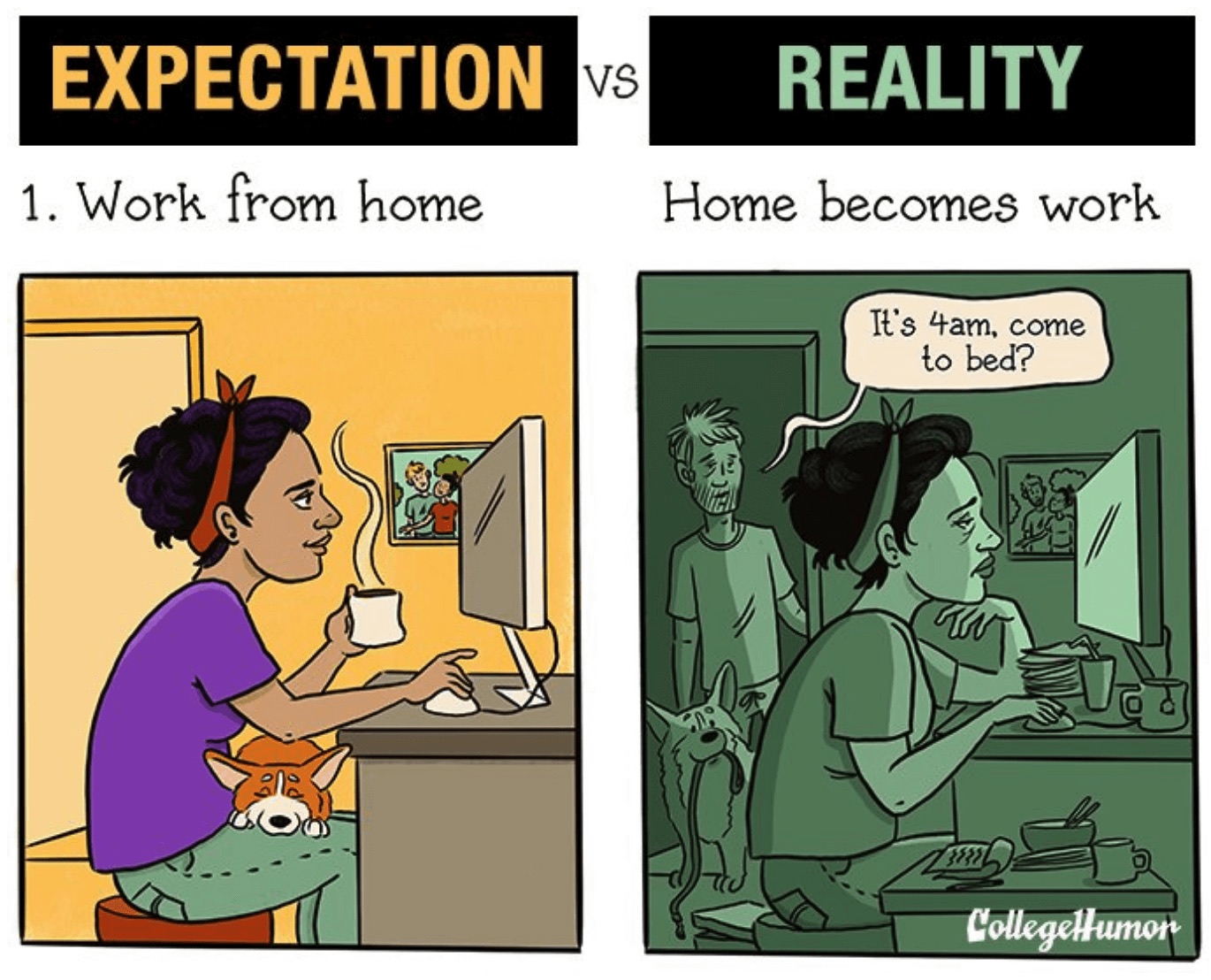 Tiểu Thuyết Vui Về Làm Việc Tại Nhà: Work From Home Meme ...