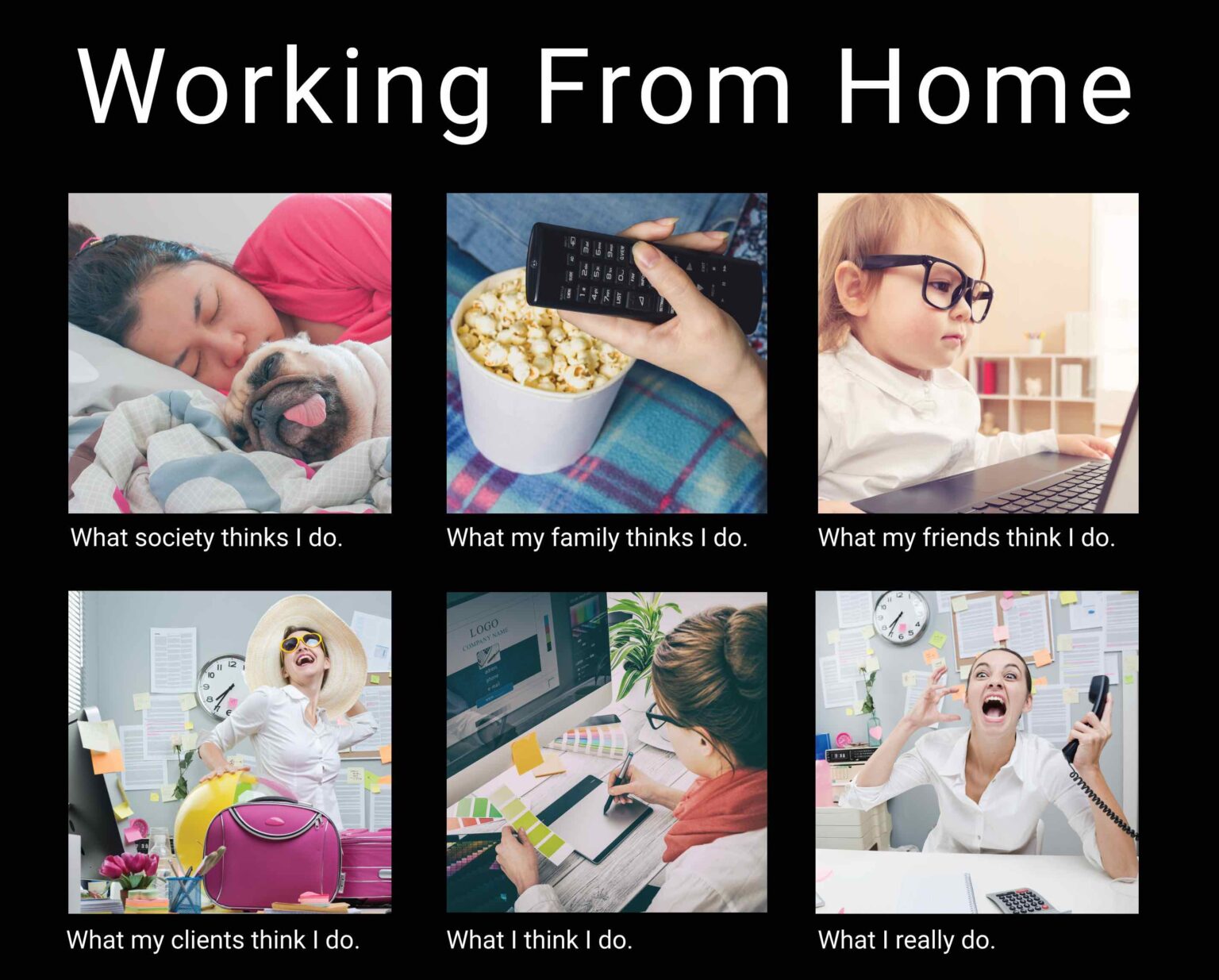 Adding “remote work” to the list of our new social norms seemed like a blessing in disguise. These funny memes may just describe your experience.