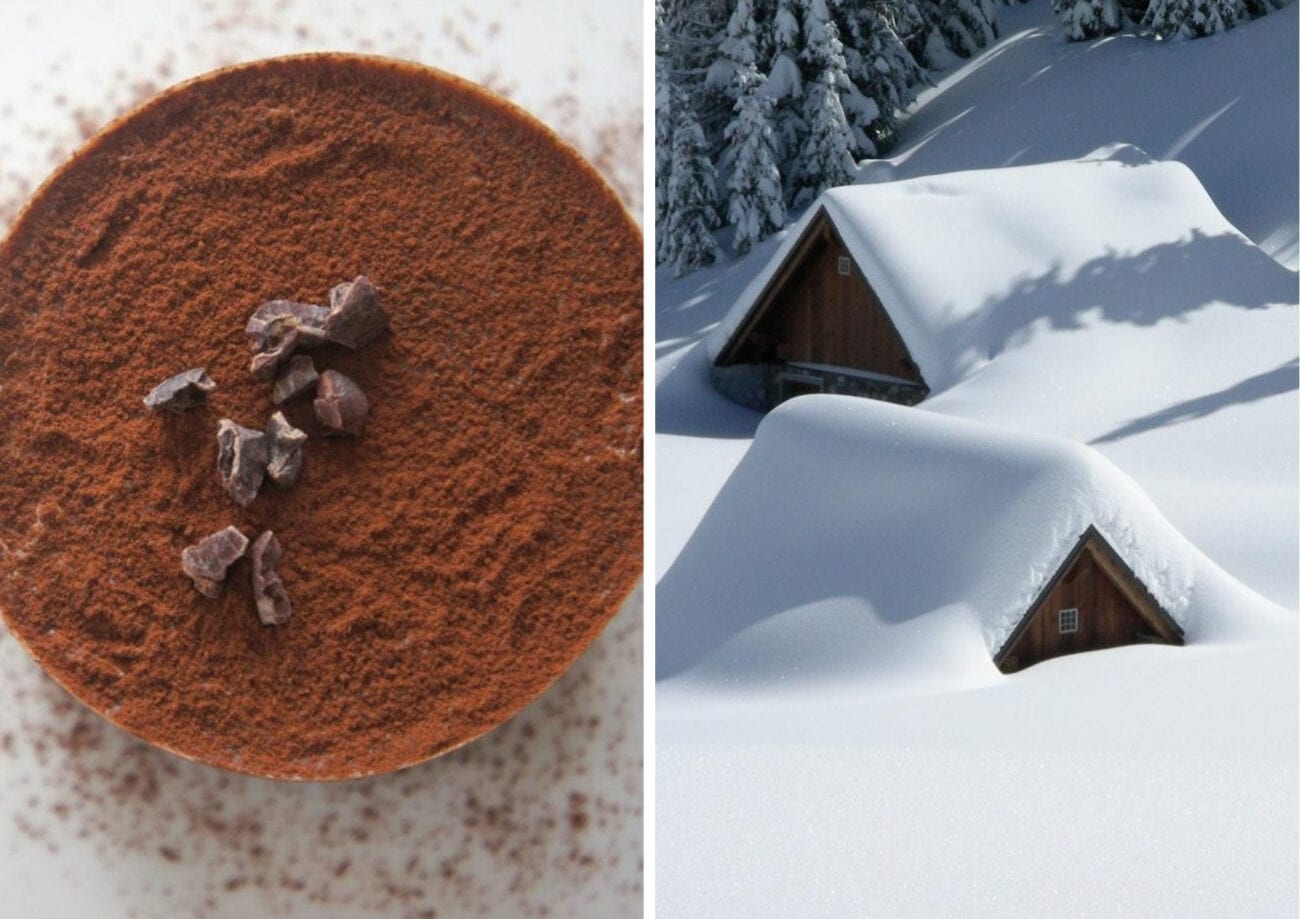 Did you know it snowed chocolate in Switzerland? Read more strange weather alerts here, including some that could be UFO sightings.