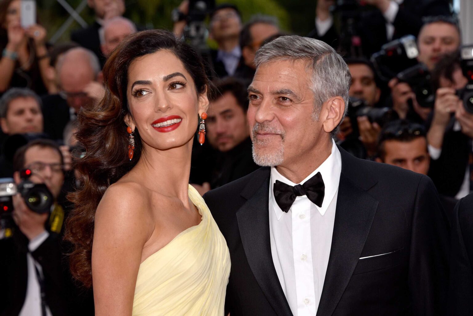 Is Clooney's wife considering divorce over Ghislaine Maxwell