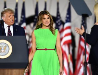 Melania Trump has always been known for being expressionless, but during the RNC, It looked like she was glitching. So Twitter decided to make it a meme.