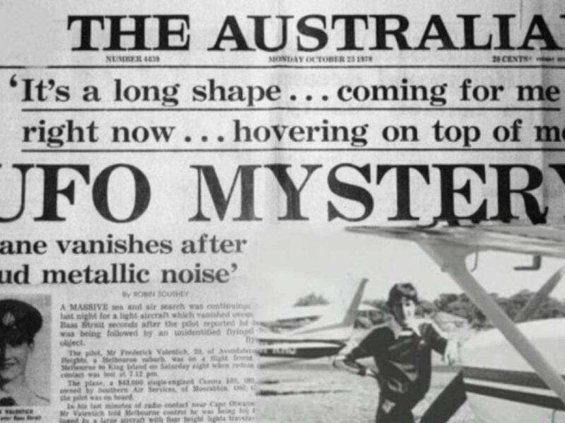 Did Frederick Valentich truly see a real UFO before mysteriously disappearing? Let's investigate the strange disappearance of Valentich.