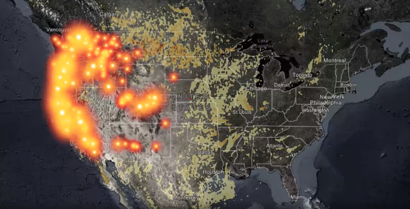 These maps show how bad the California wildfires actually are – Film Daily