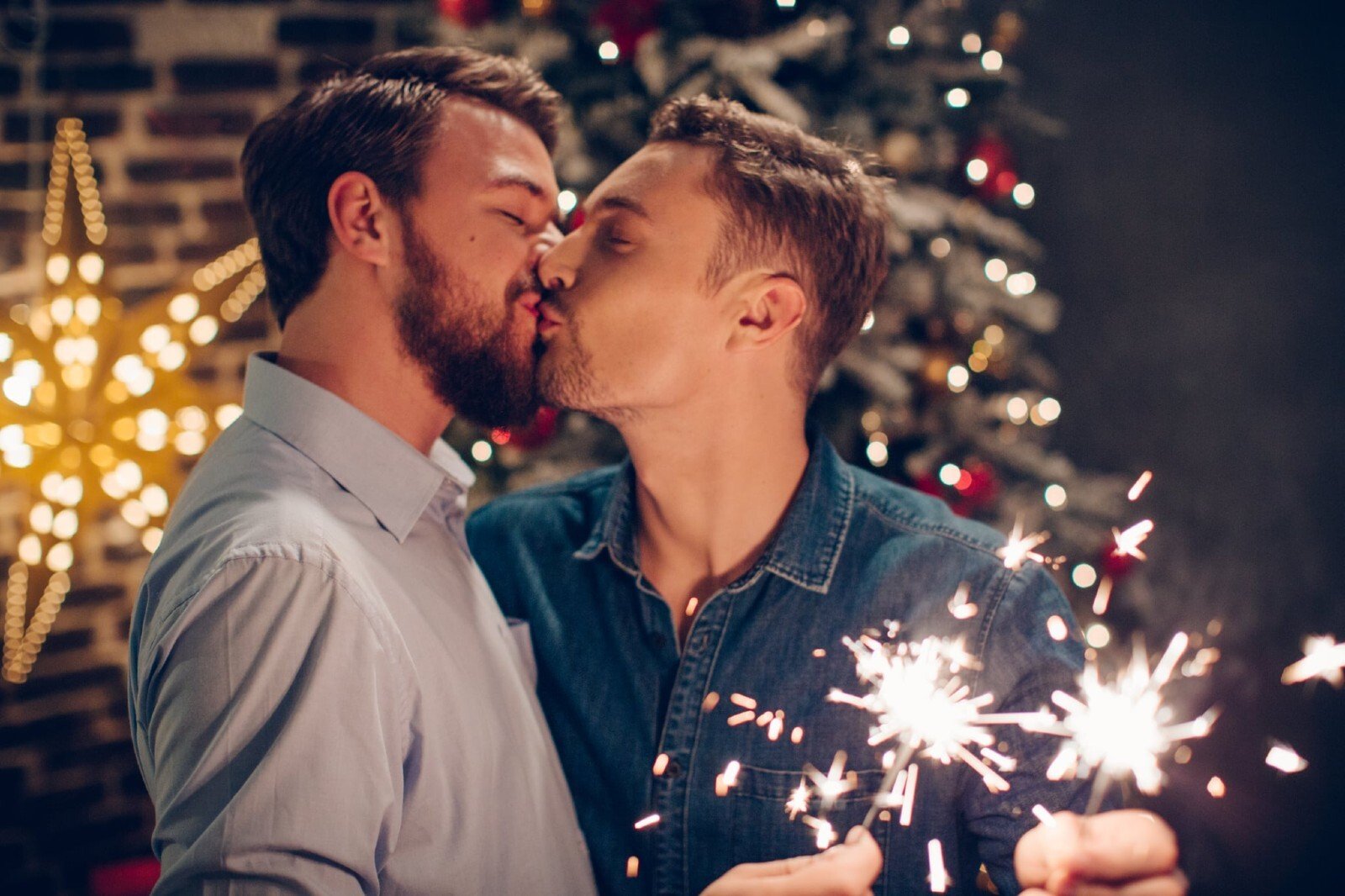 Lifetime S First Gay Christmas Movie Adds A Real Life Couple To The Cast Film Daily