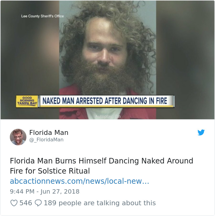 Florida Man would be proud The craziest U.S. headlines Film Daily