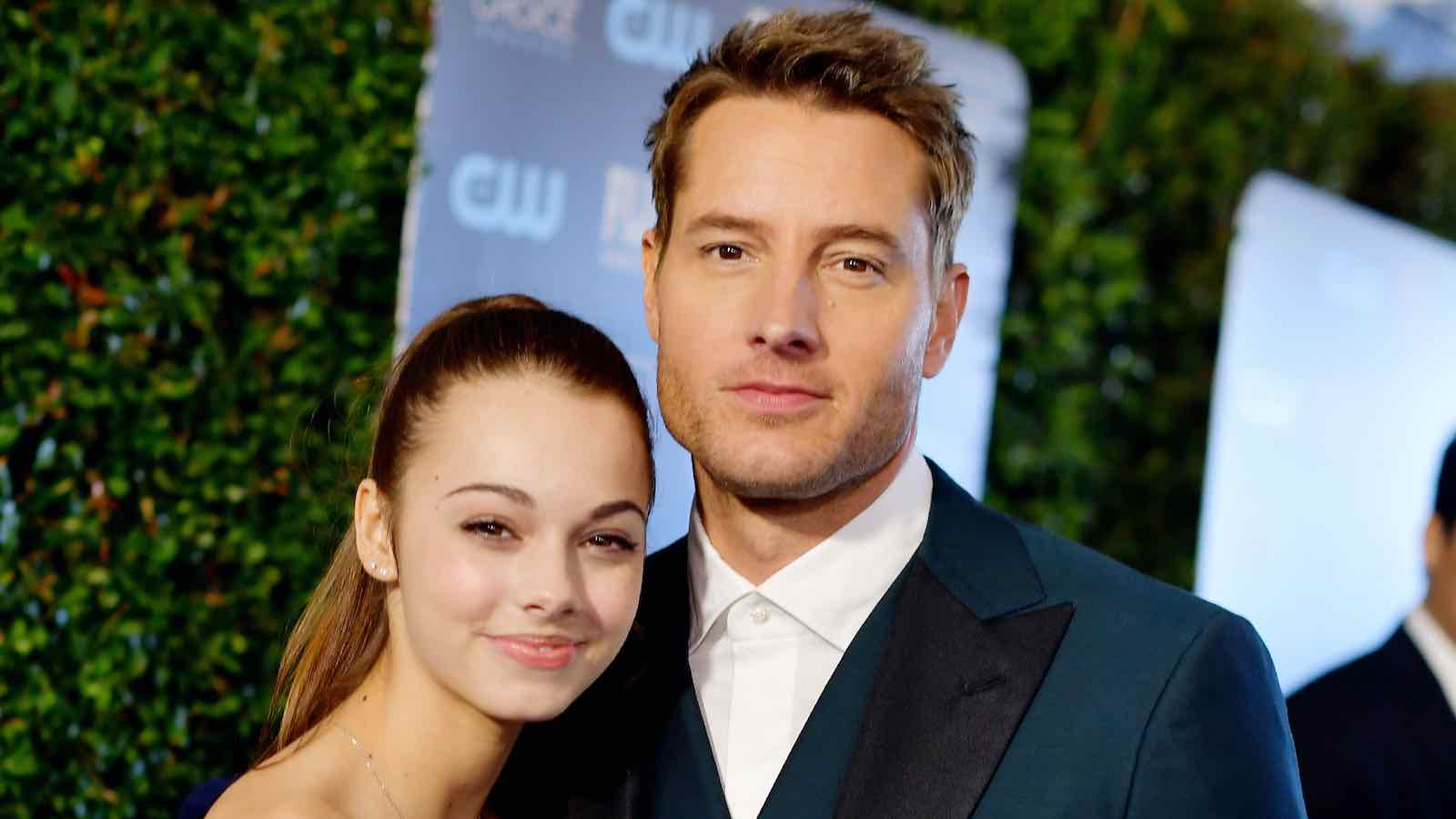 As Justin Hartley deals with the aftermath of his recent divorce, how has this affected his relationship with his first wife and daughter?