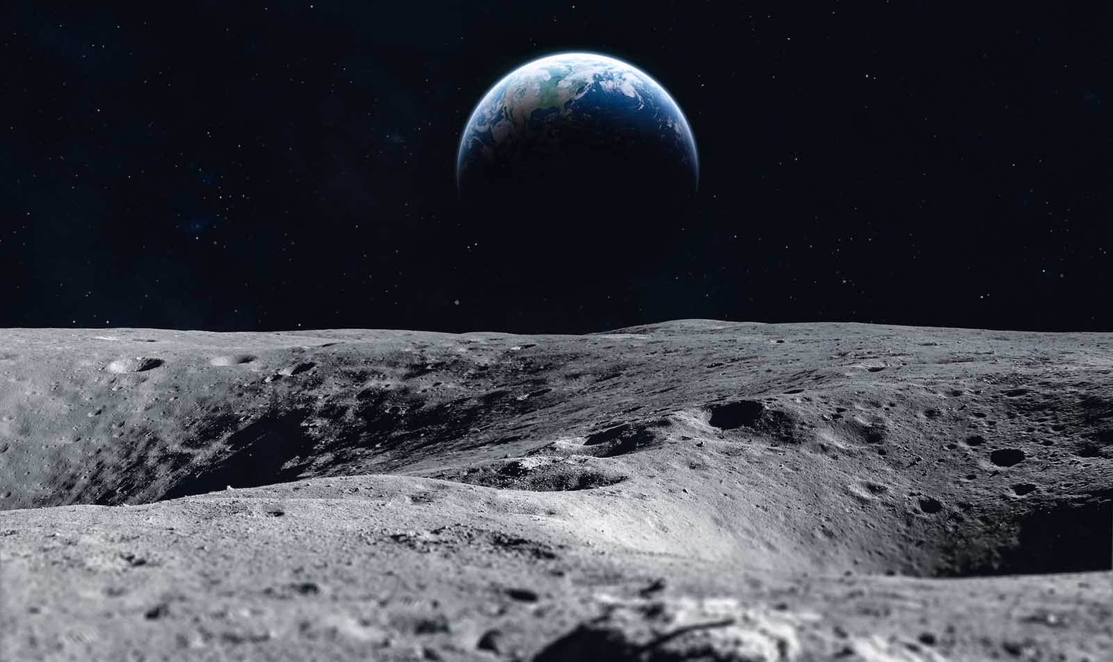 Los científicos han encontrado óxido rojo en la luna y no saben cómo llegó allí.  Por un lado, necesitas oxígeno para desarrollar óxido. 