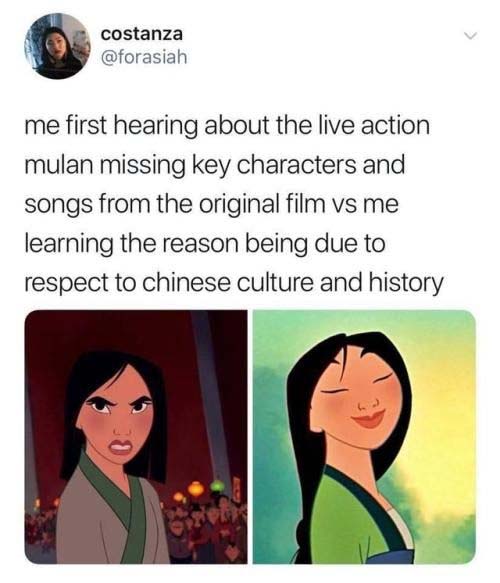 The Best Memes About Disney S Epic Mulan Price Gauging Film Daily