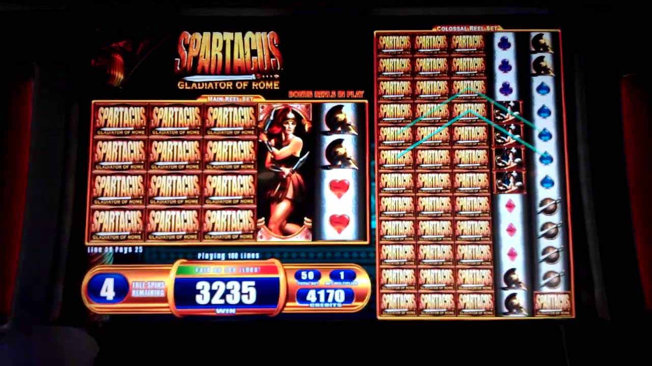 Free spartacus slot machine