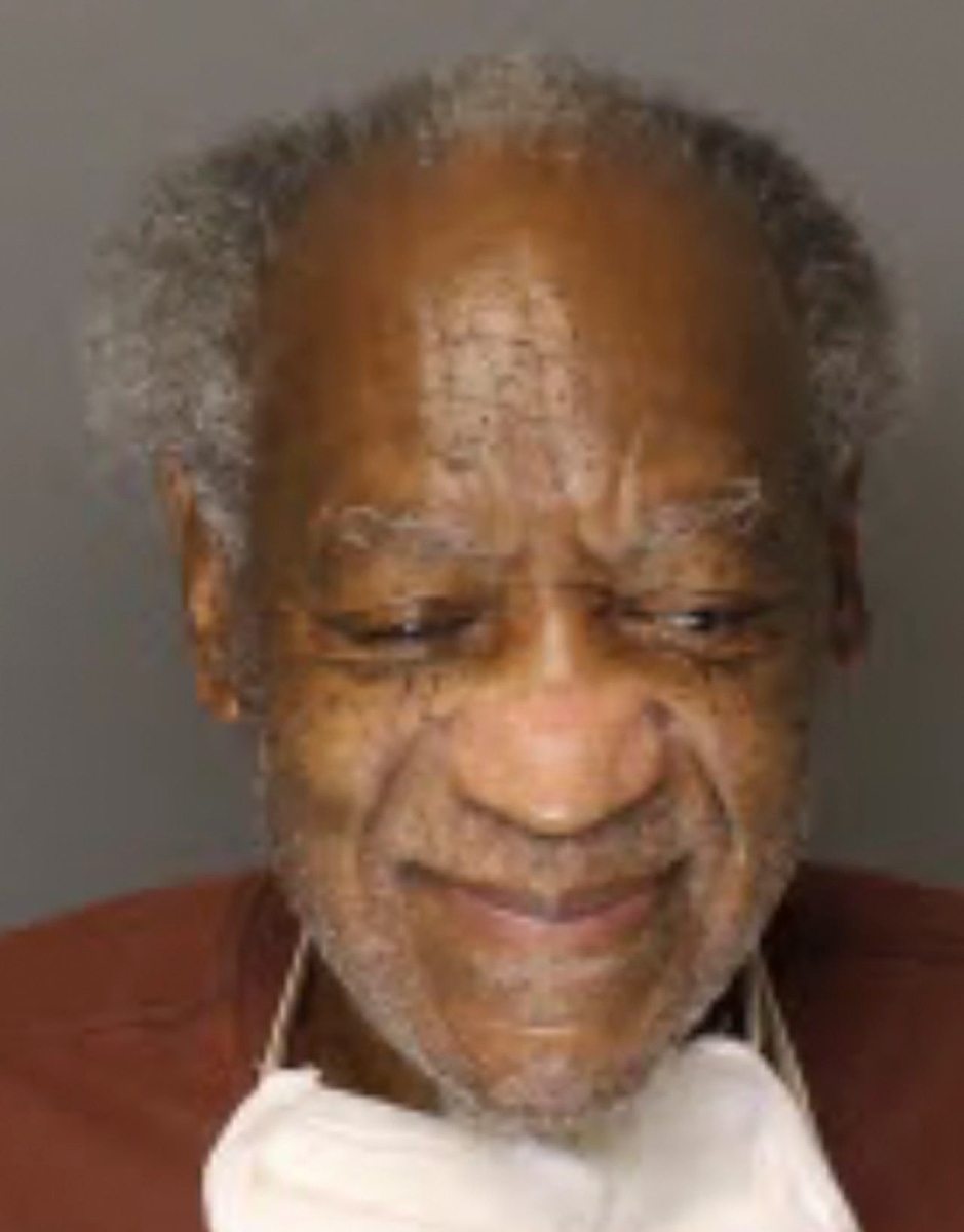 A new mugshot of infamous actor Bill Cosby shows him smirking. It looks like the face of a man who doesn't regret his crimes or sentence. 