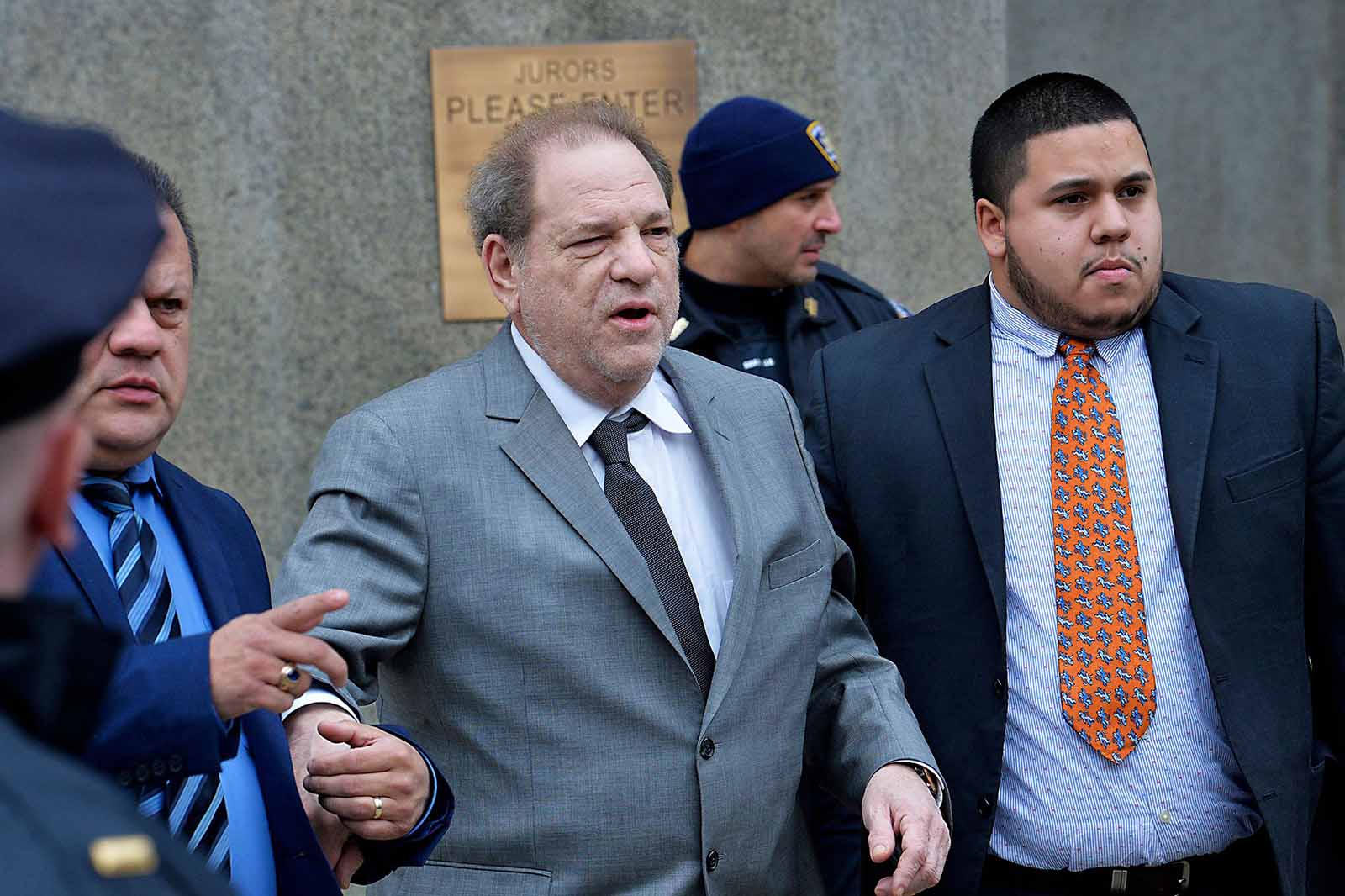 Harvey Weinstein's legal woes aren't completely over. New charges have been filed in the LA District Attorney's case against Weinstein.