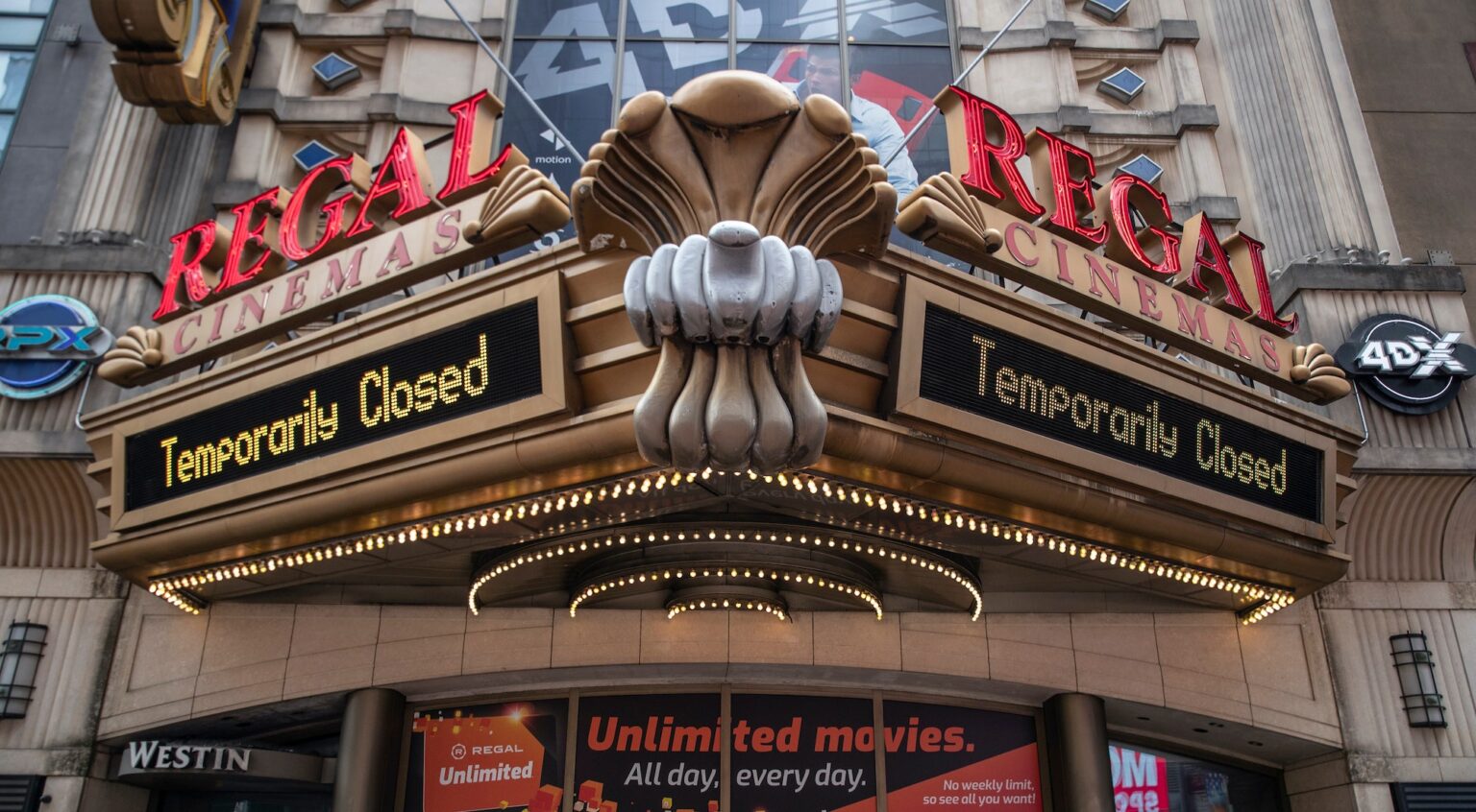 Regal Cinemas parent company Cineworld announced today they're considering temporary location closures. Is it because of 'No Time to Die'?