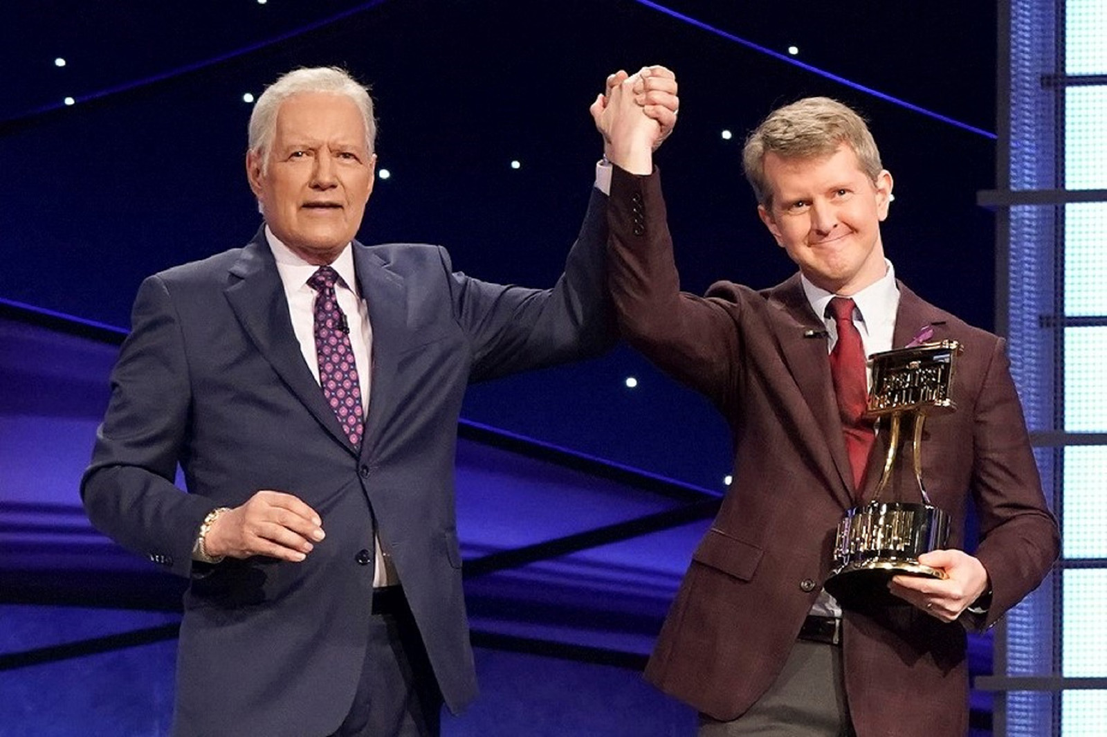 Legendary 'Jeopardy' host Alex Trebek tragically lost his colon cancer battle on Sunday morning. Take a look at his legacy as a game show host. 