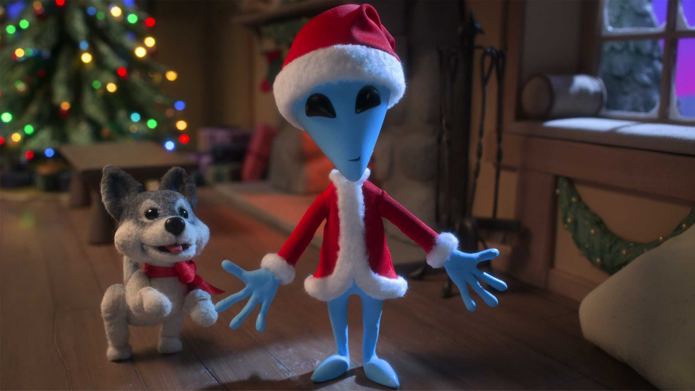 Looking for a unique Christmas movie? Watch Netflix's 'Alien Xmas