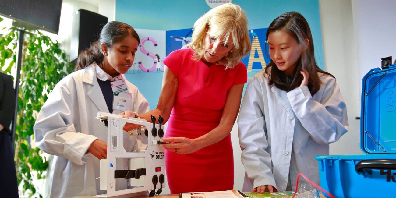 Dr. Jill Biden is expected to become the next first lady in January, but she will continue her teaching job. What's it like to be in her class?