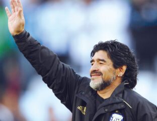Many soccer fans are mourning the death of soccer legend Diego Maradona. Let's take a look at his most famous play to remember him.