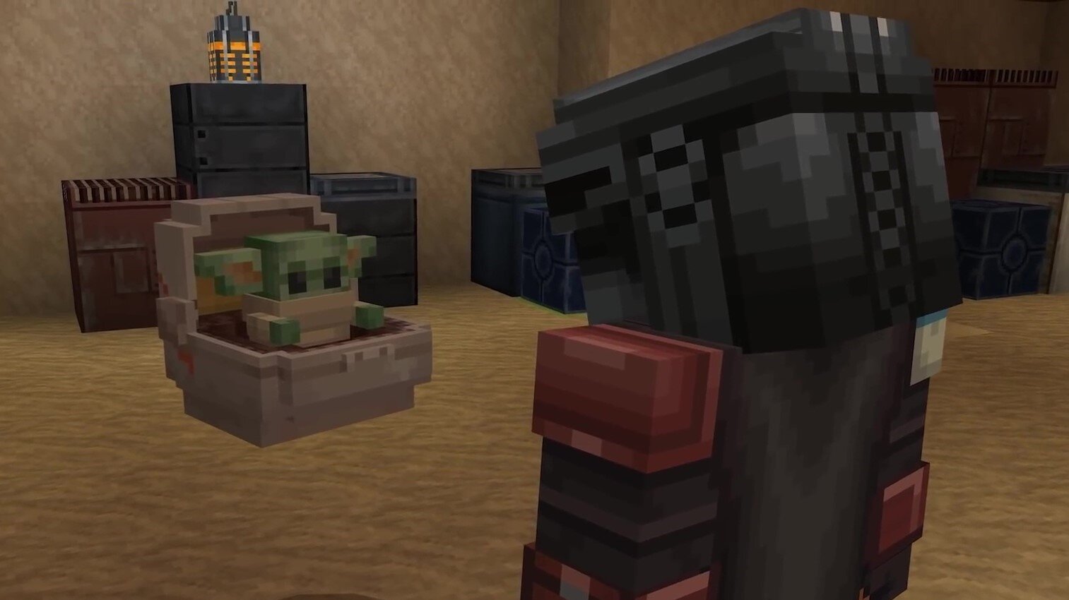 Baby Yoda In Minecraft Everything To Know About The Star Wars Update Film Daily