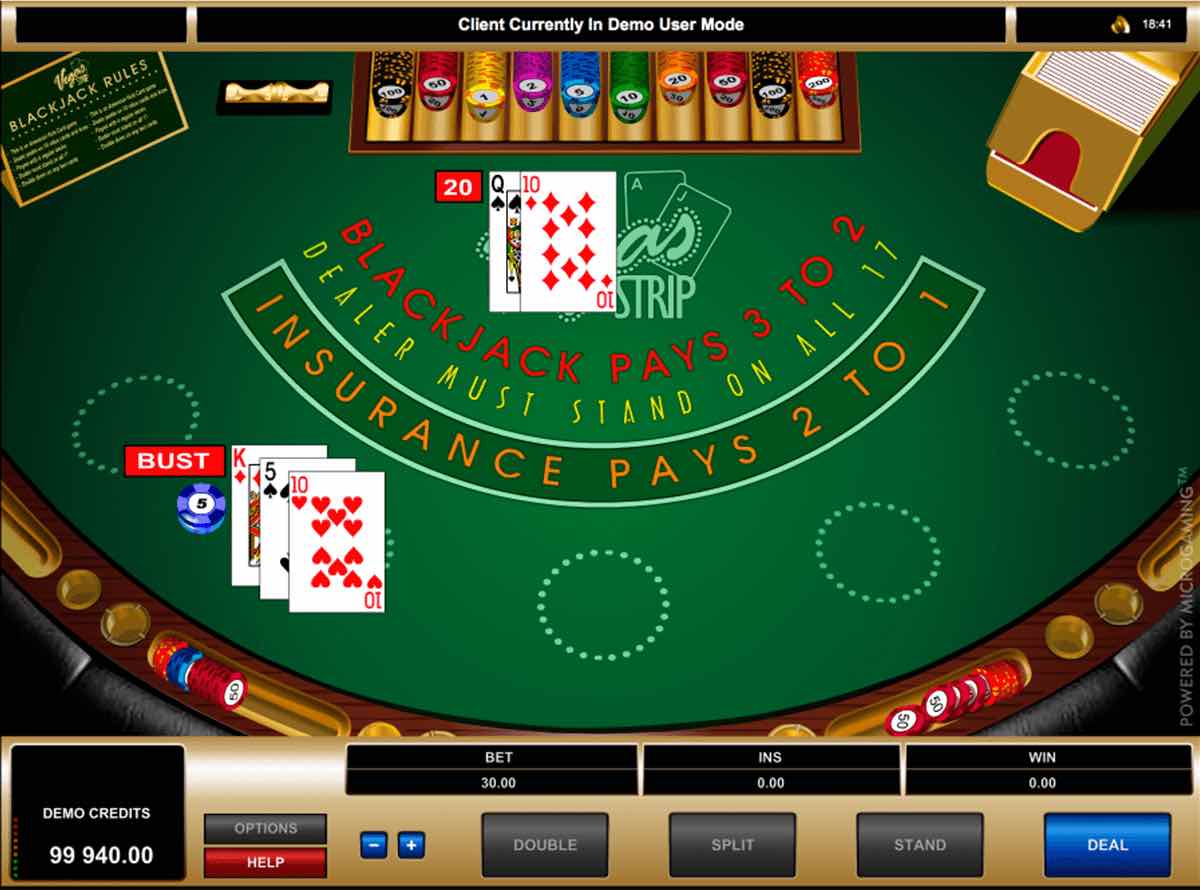 Casino blackjack rules