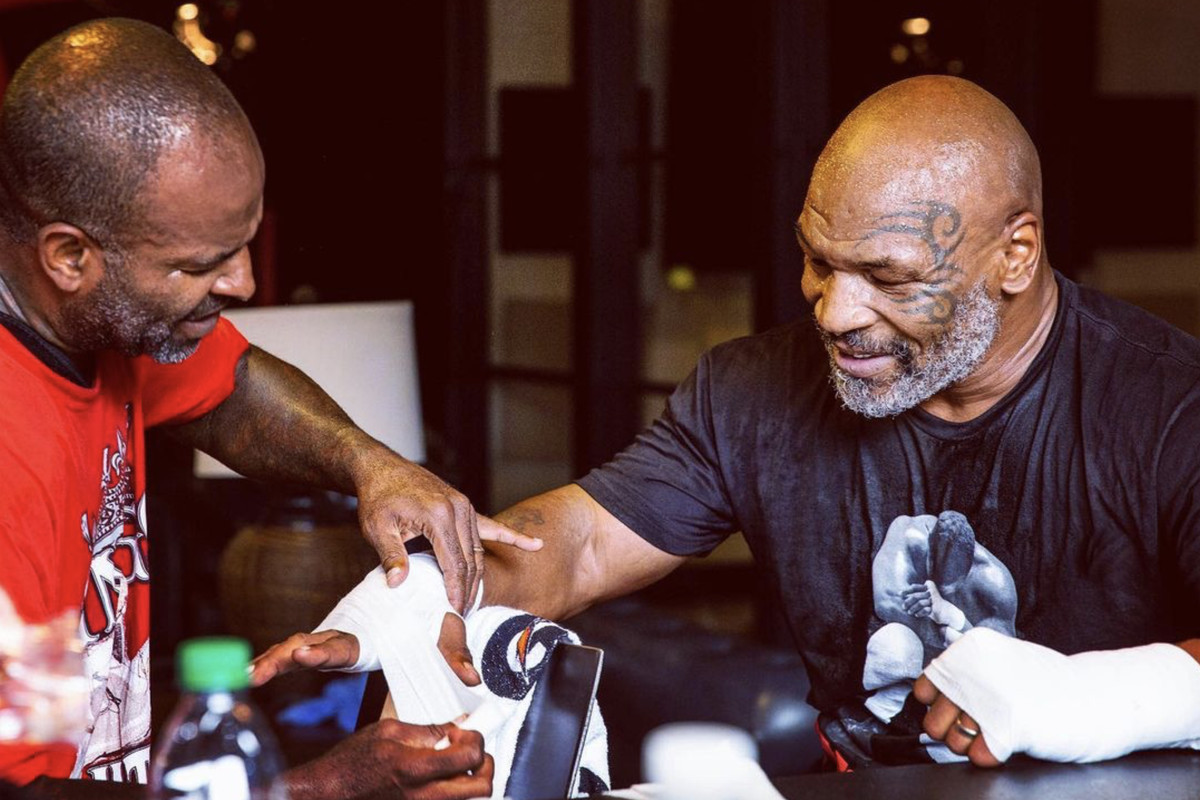 Entrenamiento de mike tyson